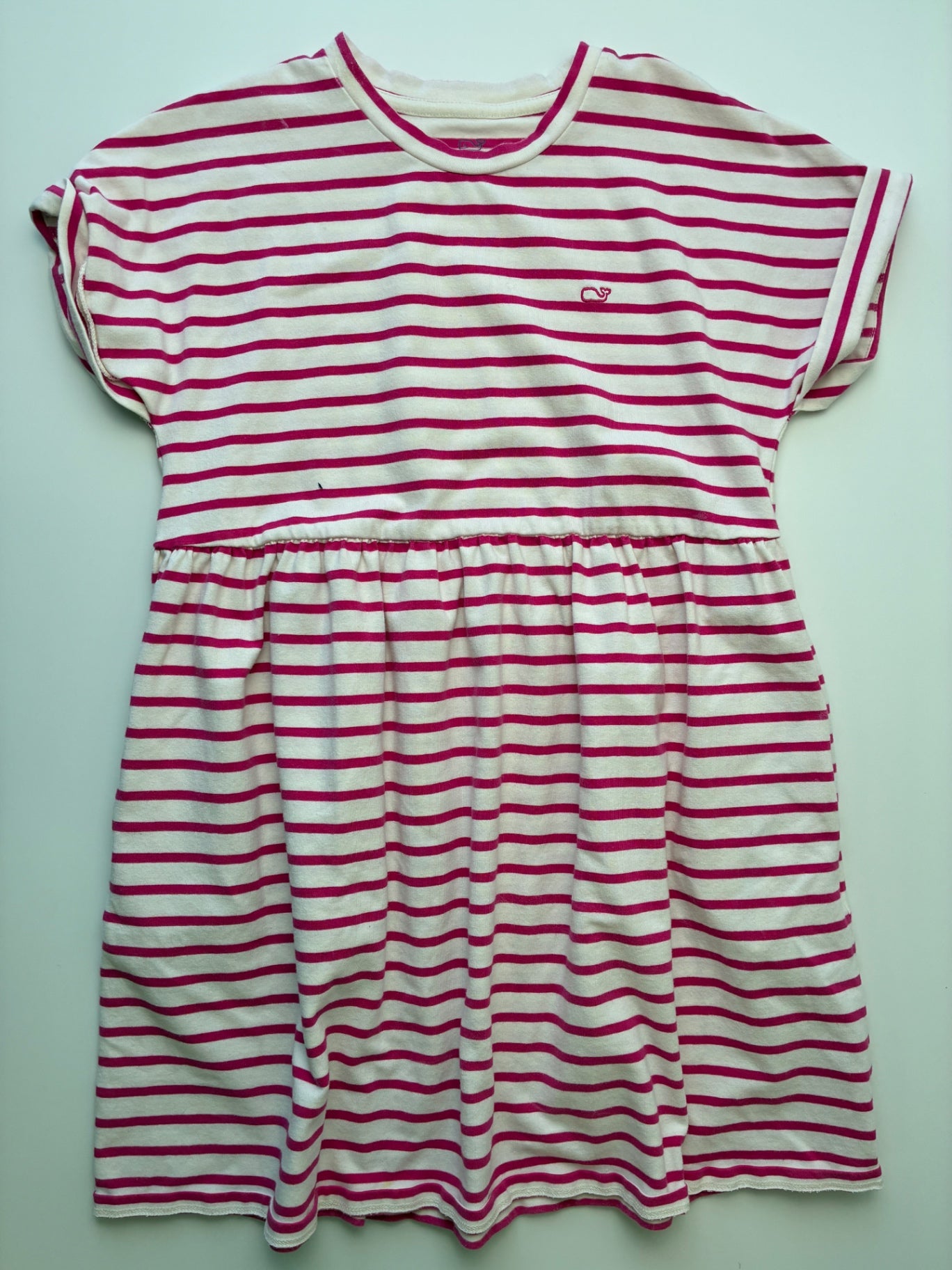 Vineyard Vines Dress - Pink Striped | size 7/8