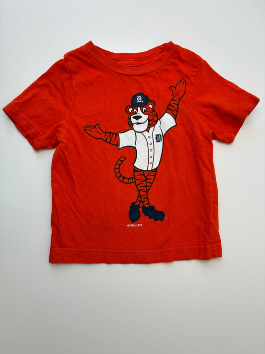 Genuine Merchandise T-Shirt - Orange Detroit Tigers | size 2T