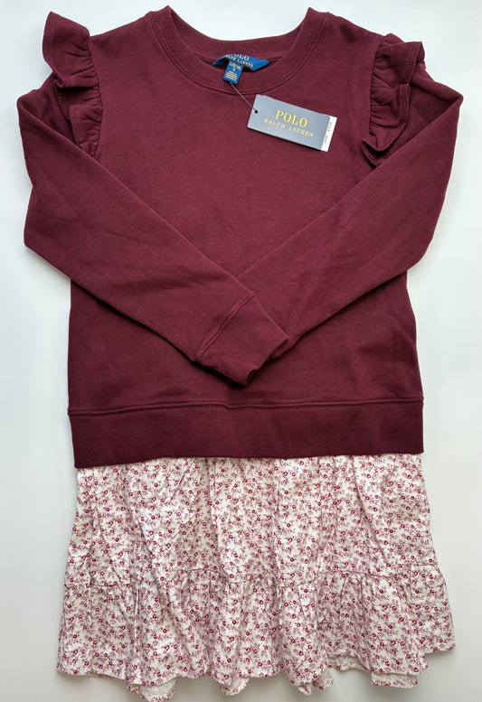 Polo Ralph Lauren Dress - Red Crewneck w/ Skirt | size 12/14