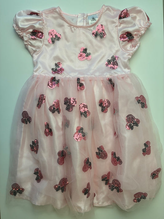 Disney Dress - Pink Minnie Mouse Sequins + Tulle | size 7/8