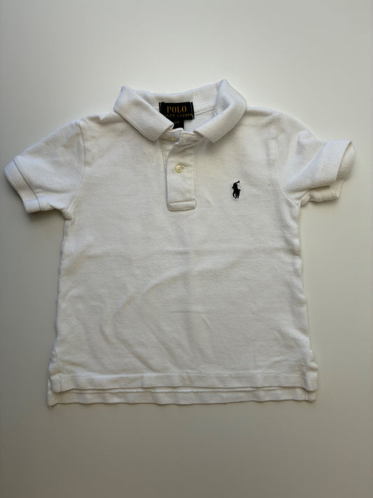 Polo Ralph Lauren Shirt - White Polo | size 2T