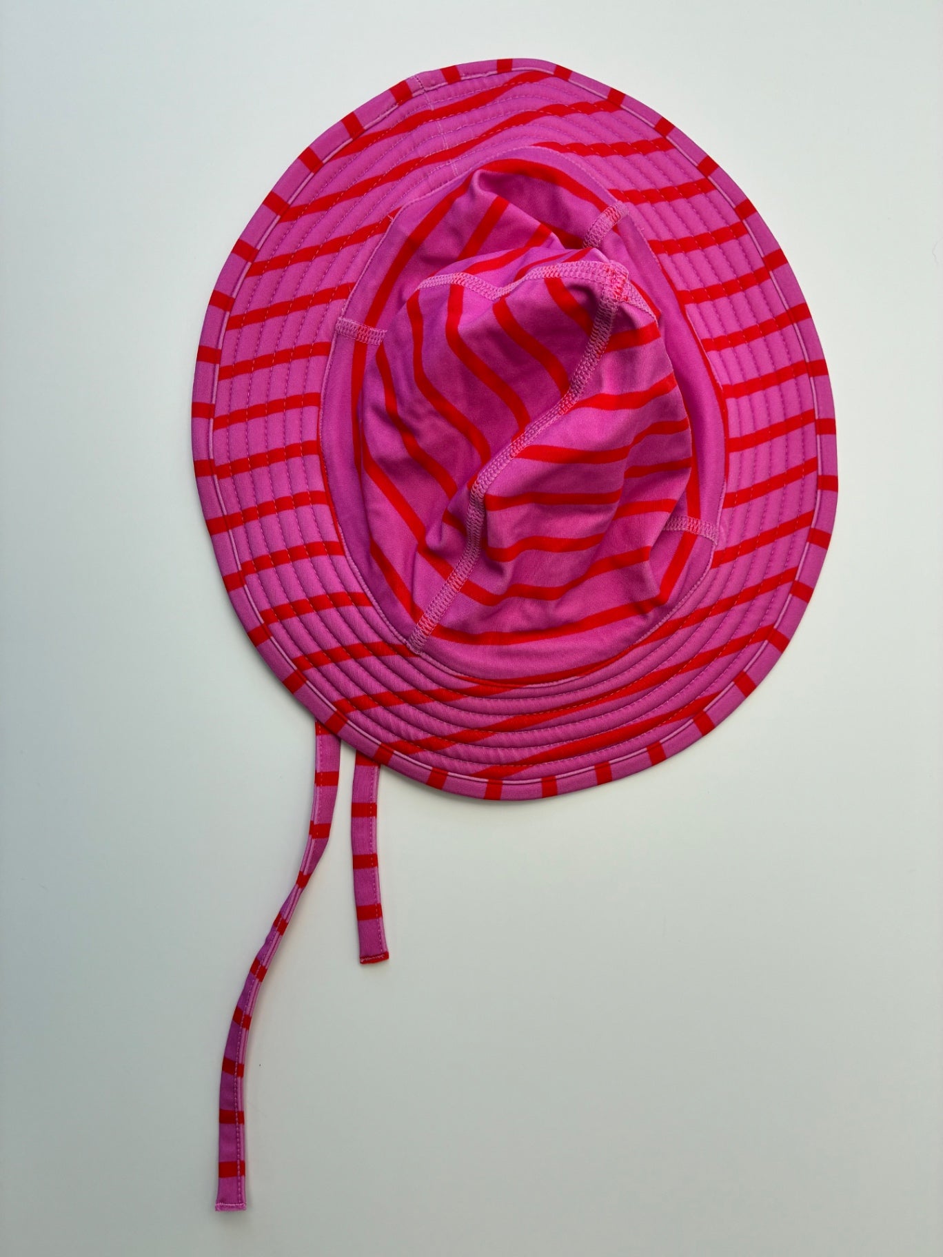Hanna Andersson Hat - Pink Striped Sun Hat | size 6/7