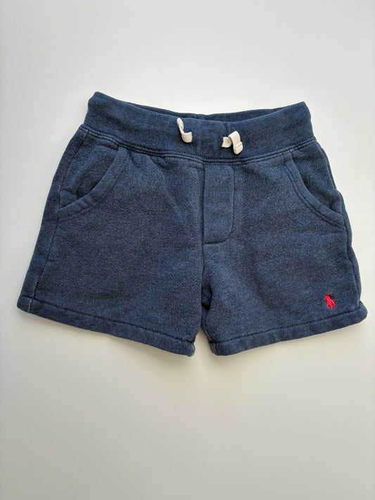 Polo Ralph Lauren Shorts - Navy Blue Drawstring French Terry | size 2T