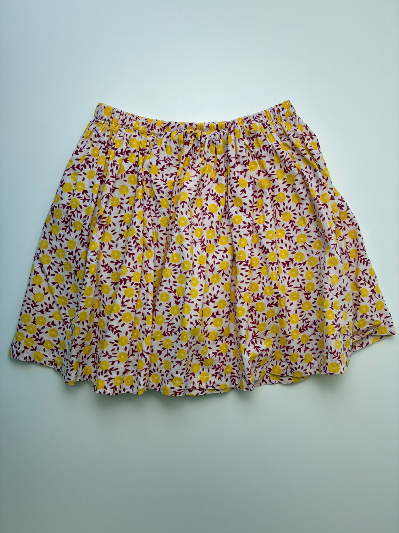 Bon Bon Skirt - Multicolor Floral 100% Cotton | size 6