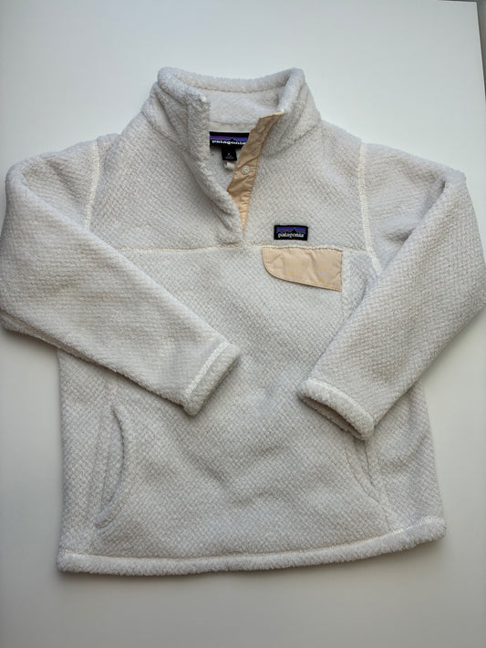 Patagonia | 7/8 | White Fleece Pullover