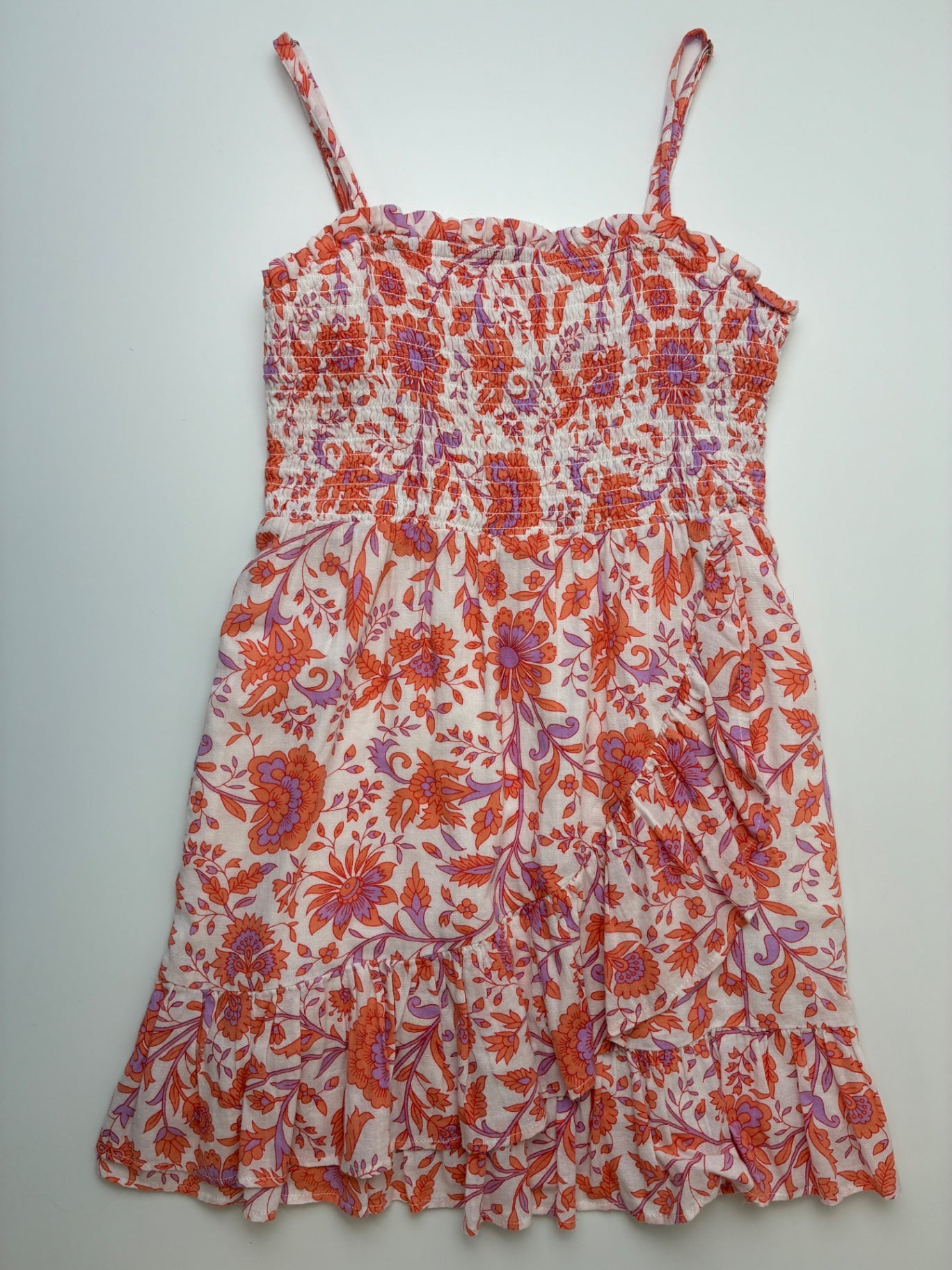 Vineyard Vines Dress - Pink Floral Smocked | size 8/10