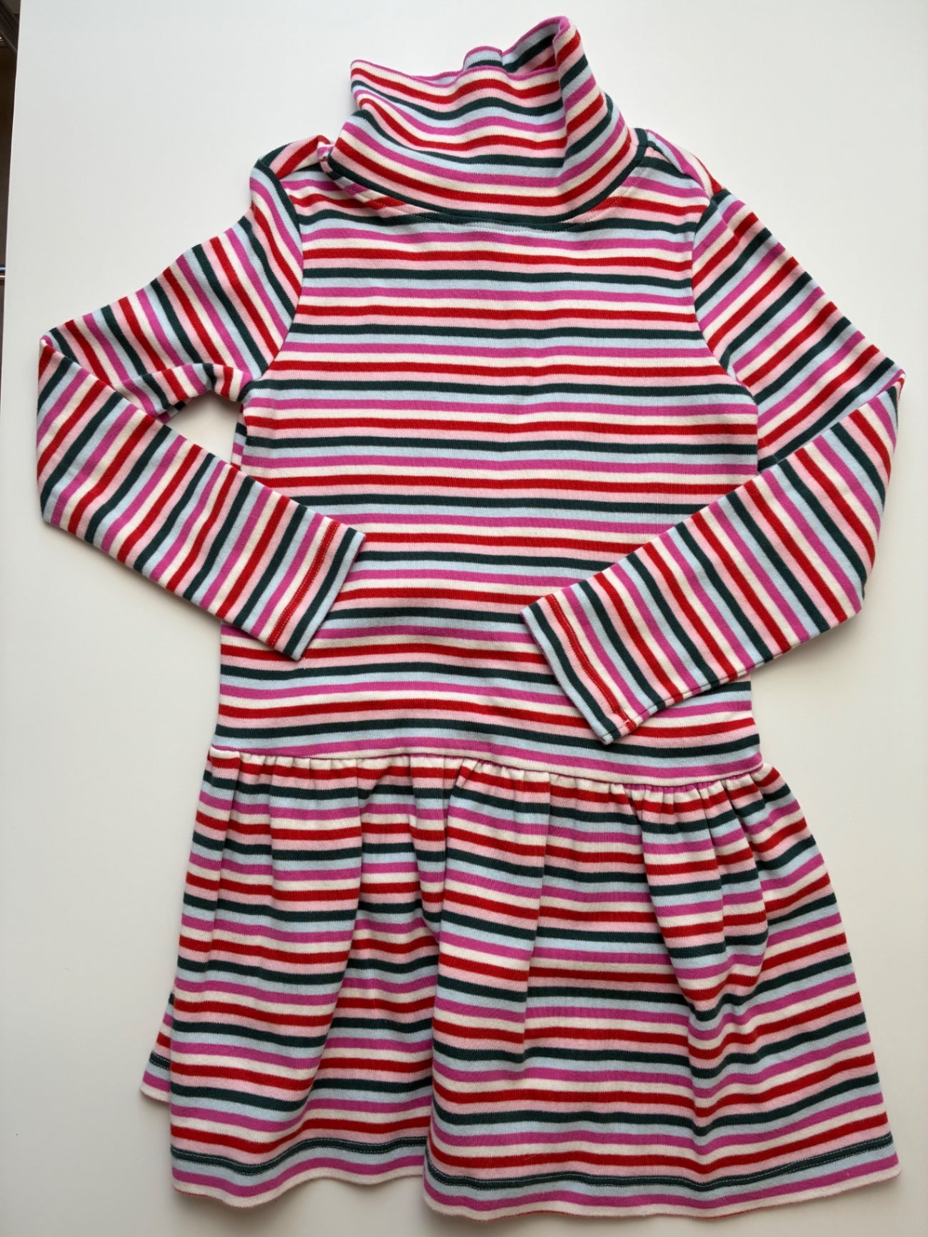 Hanna Andersson Dress - Multicolor Stripe | size 6/7