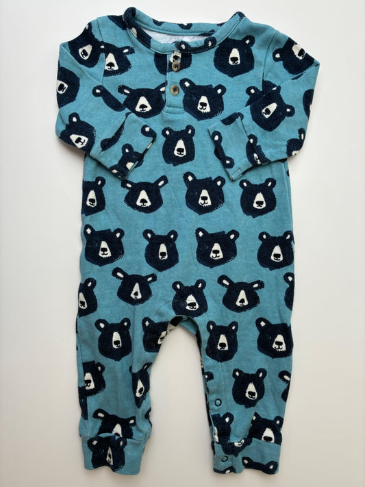 Hatley Onesie - Blue Bears 100% Cotton | size 3 - 6 Months