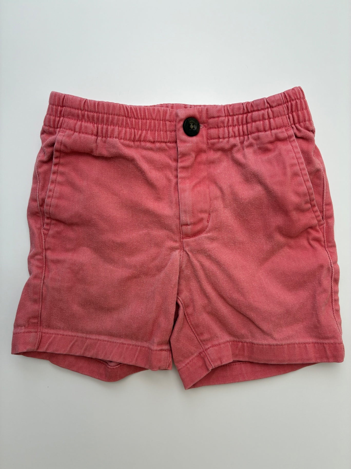 Janie and Jack Shorts - Red Elastic Waist Chino | size 2T