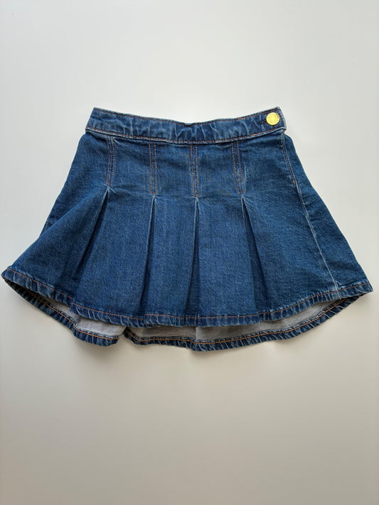 Baby Gap Skirt - Blue Denim Pleated | size 5T