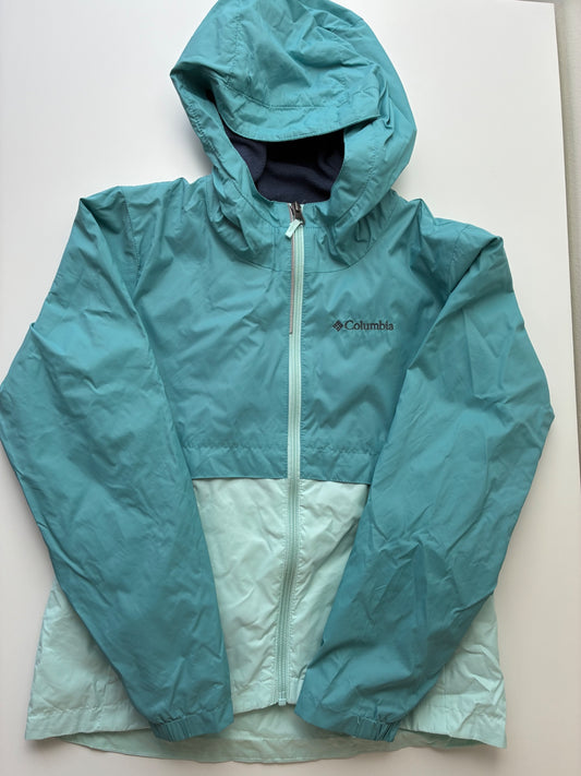 Columbia Coat/Jacket - Blue Rain Jacket | size 10/12