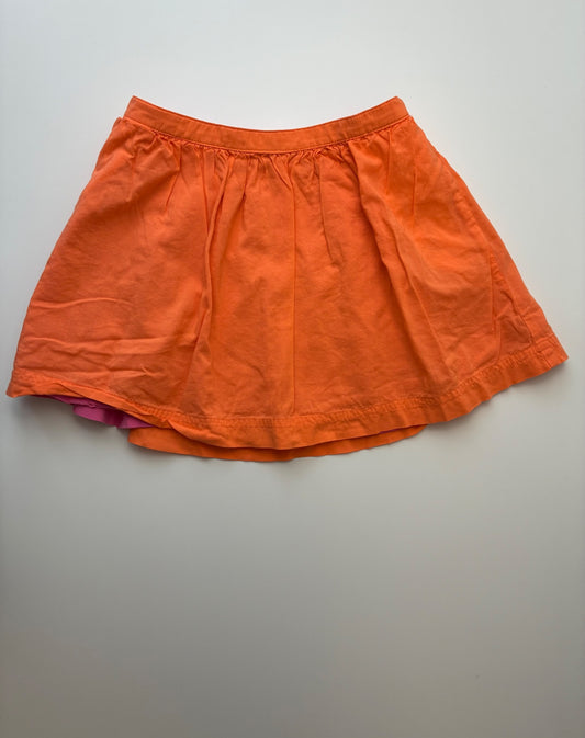 Primary Skirt - Orange/Pink Reversible | size 4T/5T