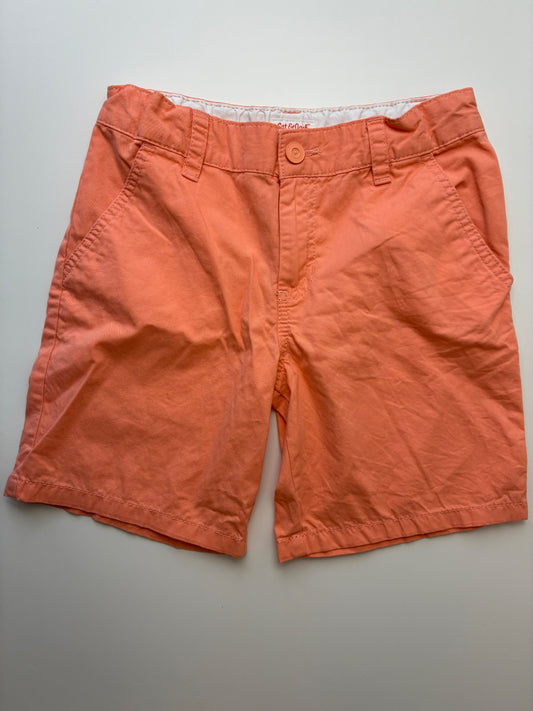Cat & Jack Shorts - Orange Chino 100% Cotton | size 8