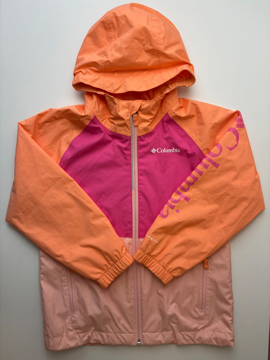 Columbia Jacket - Pink Arcadia Rain Jacket | size 8