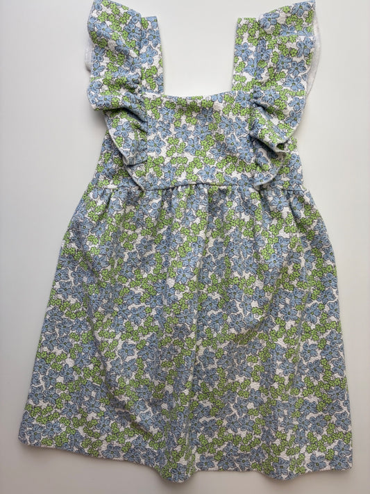 Zara Dress - Green Floral Sleeveless | size 4T/5T
