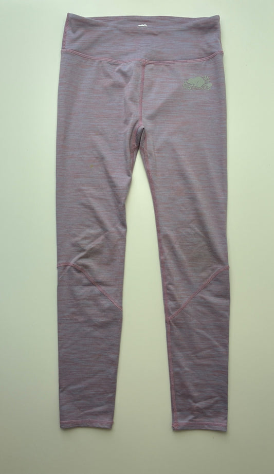 Roots Leggings - Purple Heathered | size 7/8