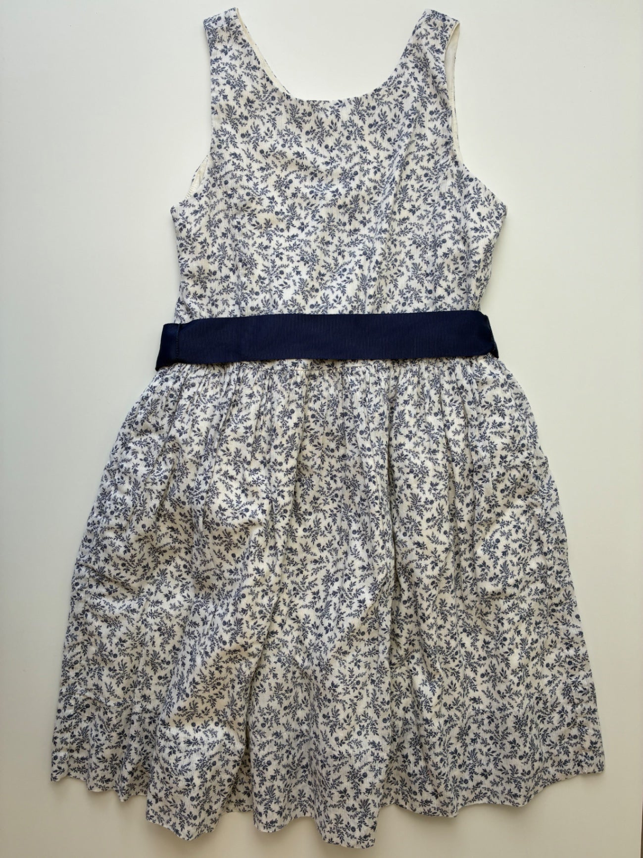 Polo Ralph Lauren Dress - Blue Floral Sleeveless | size 7