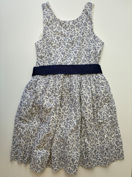 Polo Ralph Lauren Dress - Blue Floral Sleeveless | size 7