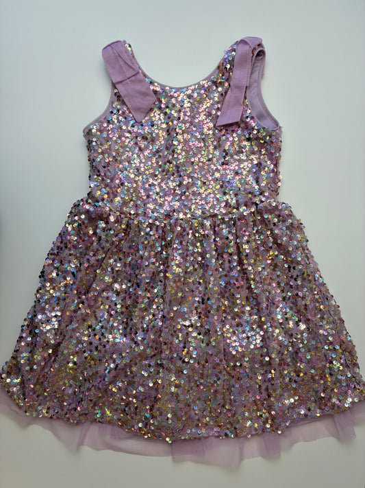 Cat & Jack Dress - Purple Tulle + Sequins | size 4T/5T