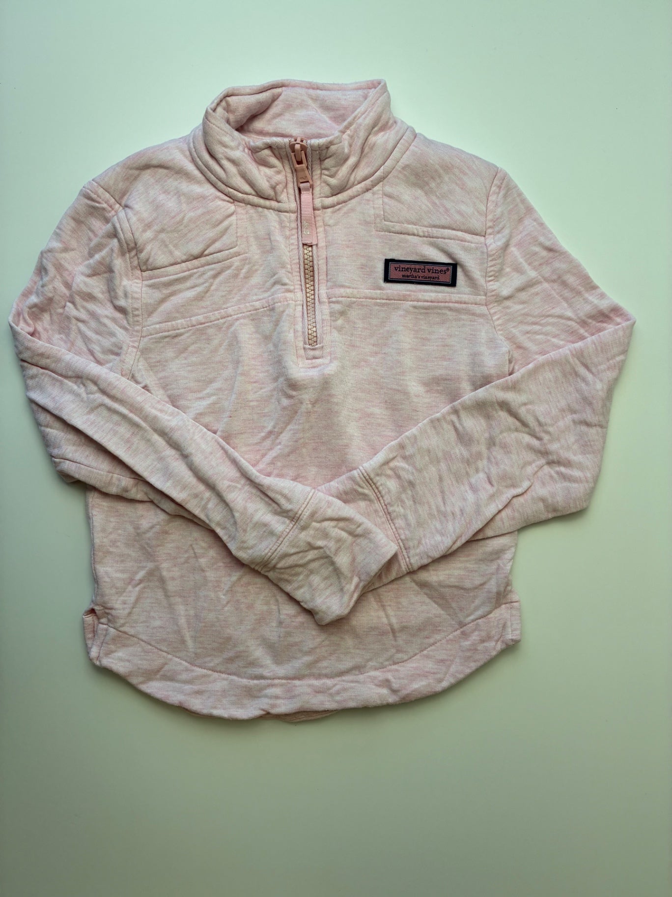 Vineyard Vines Sweatshirt - Pink Dreamcloth Shep Shirt | size 5T/6