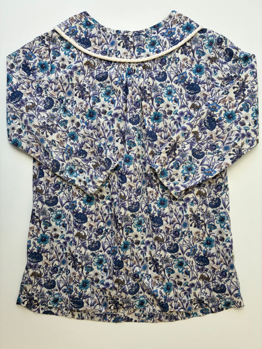 Mabo Dress - Purple Liberty Fabric | size 4T/5T