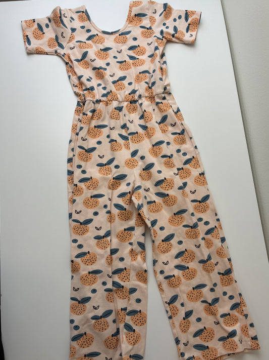 Alice & Ames Jumpsuit - Multicolor Fruit Pattern | size 7