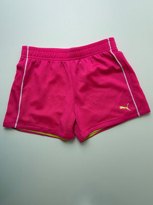 Puma Shorts - Pink Mesh | size 7