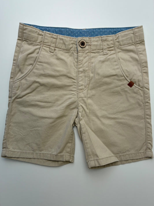 Zara Shorts - Tan 100% Cotton Chino | size 3T/4T