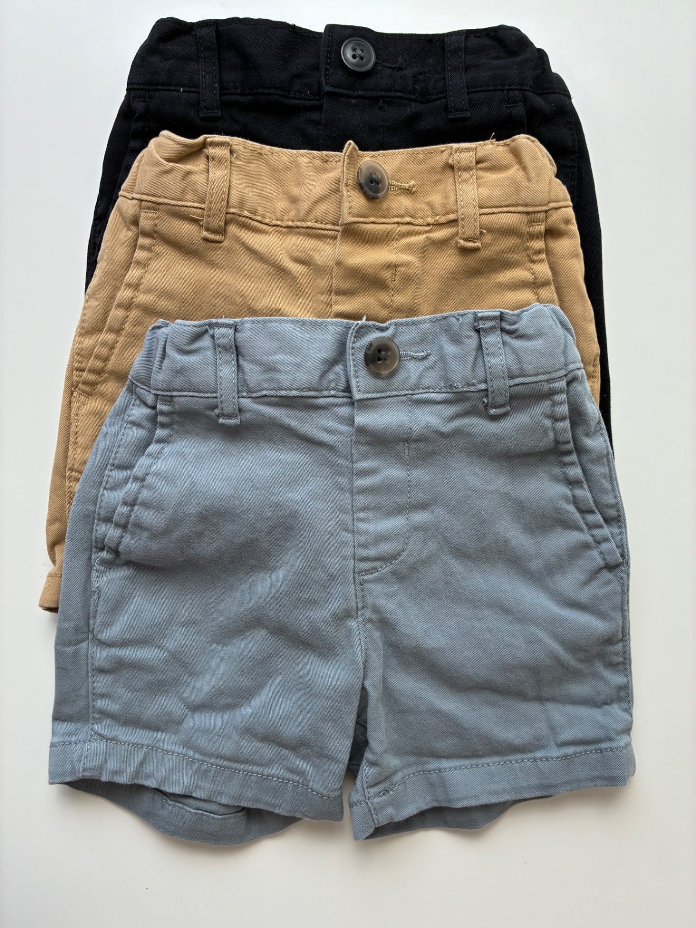 The Children's Place Shorts - Set of 3 Chino Shorts | size 12 - 18 Months