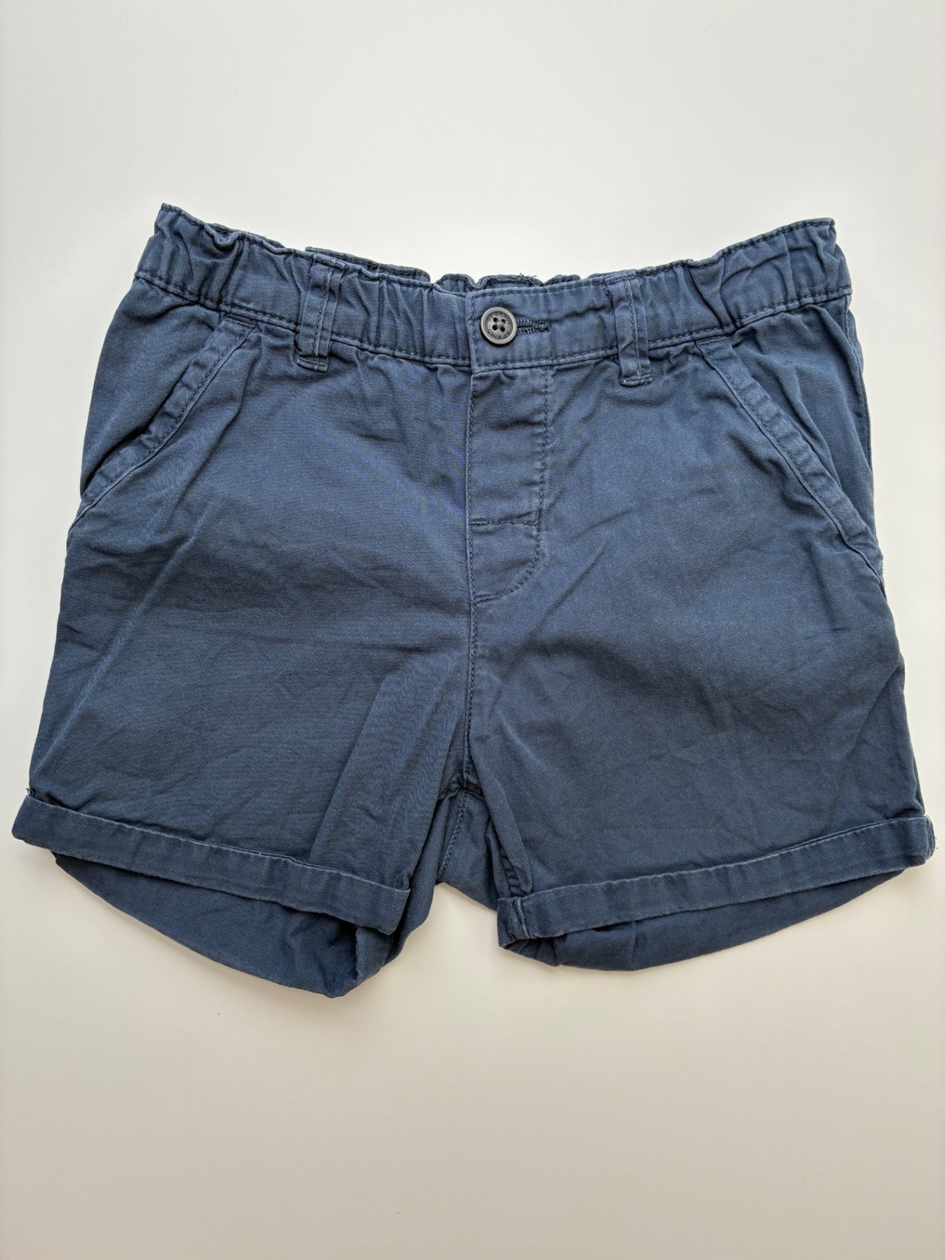 H&M Shorts - Navy Blue Chino 100% Cotton | size 4T