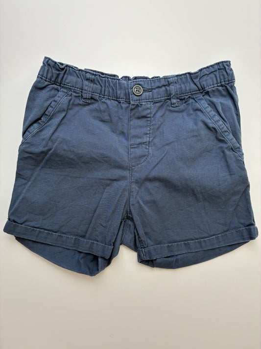 H&M Shorts - Navy Blue Chino 100% Cotton | size 4T