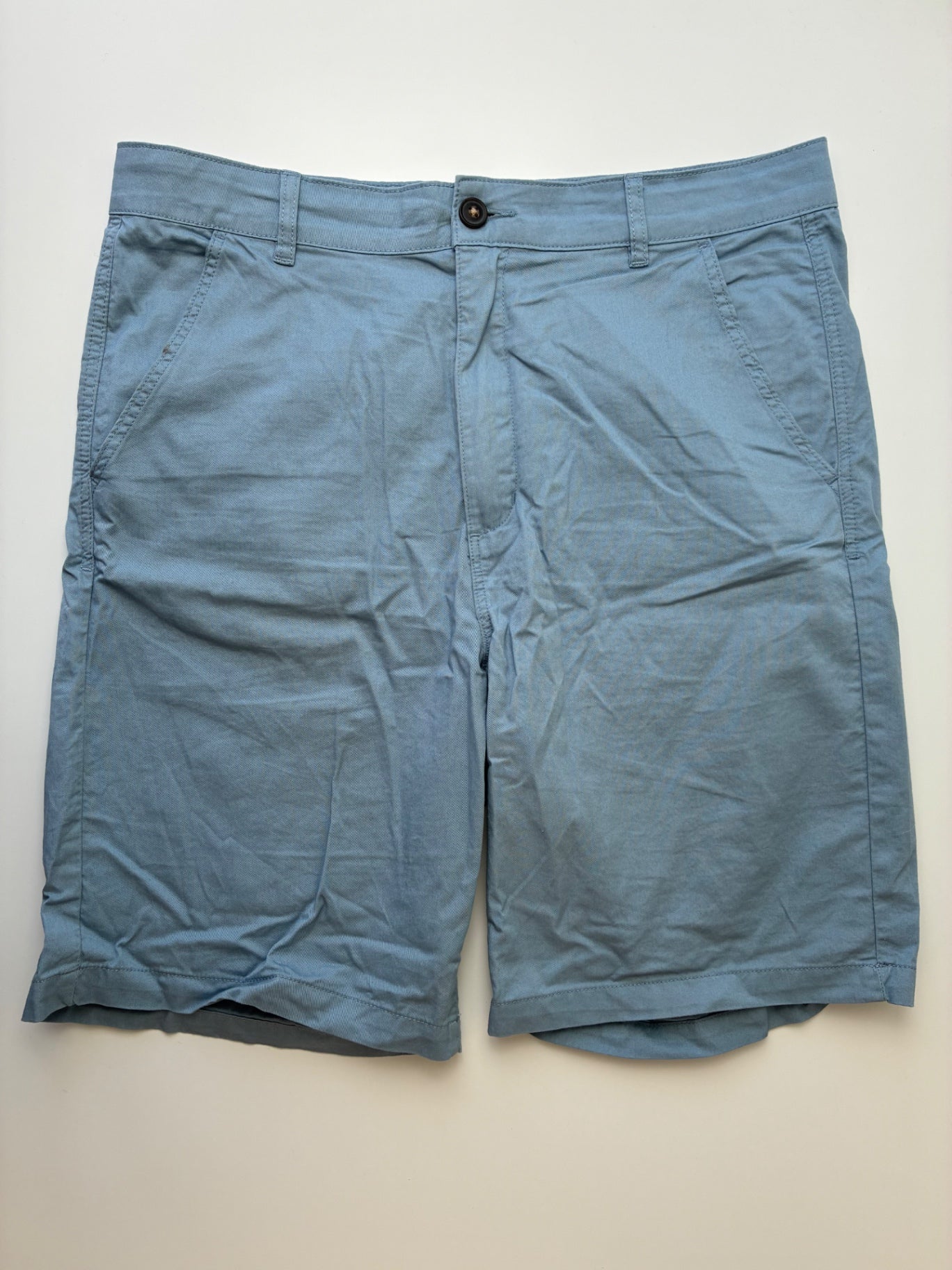 H&M Shorts - Blue Regular Fit 100% Cotton | size 20
