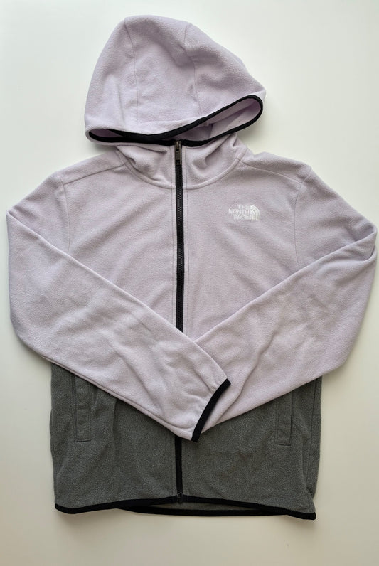 The North Face Jacket - Purple Fleece w/ Hood | size 12