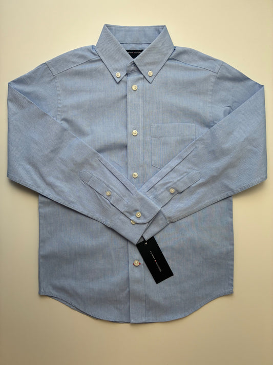 Tommy Hilfiger Shirt - Blue Button Down | size 8