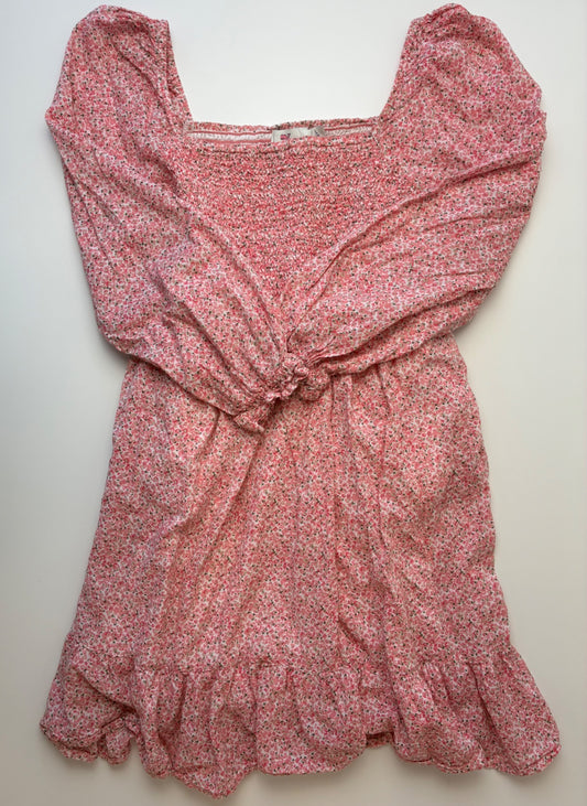 Vineyard Vines Dress - Pink Floral Smocked | size 14