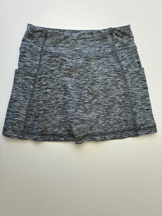 Hanna Andersson Skirt - Gray Heathered Skort | size 6/7