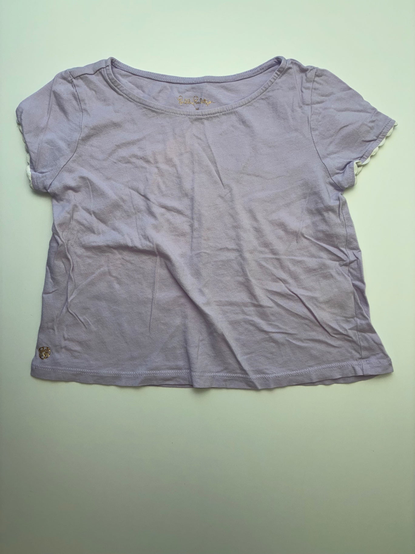Lilly Pulitzer T-Shirt - Purple Solid | size 6/7