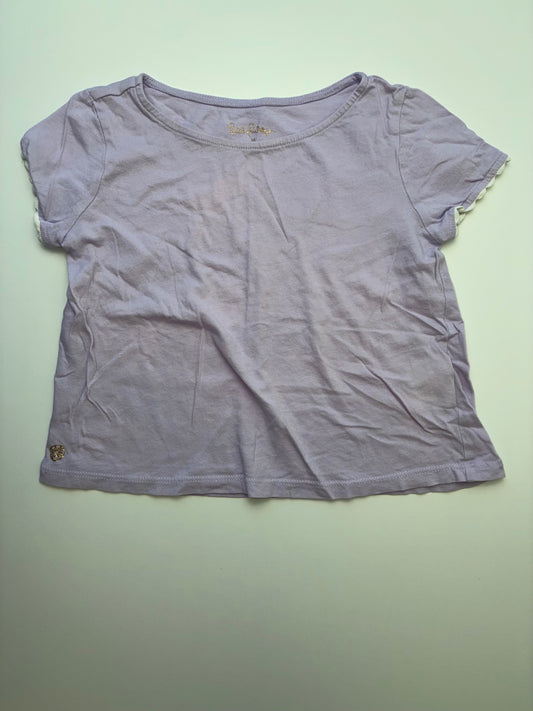 Lilly Pulitzer T-Shirt - Purple Solid | size 6/7
