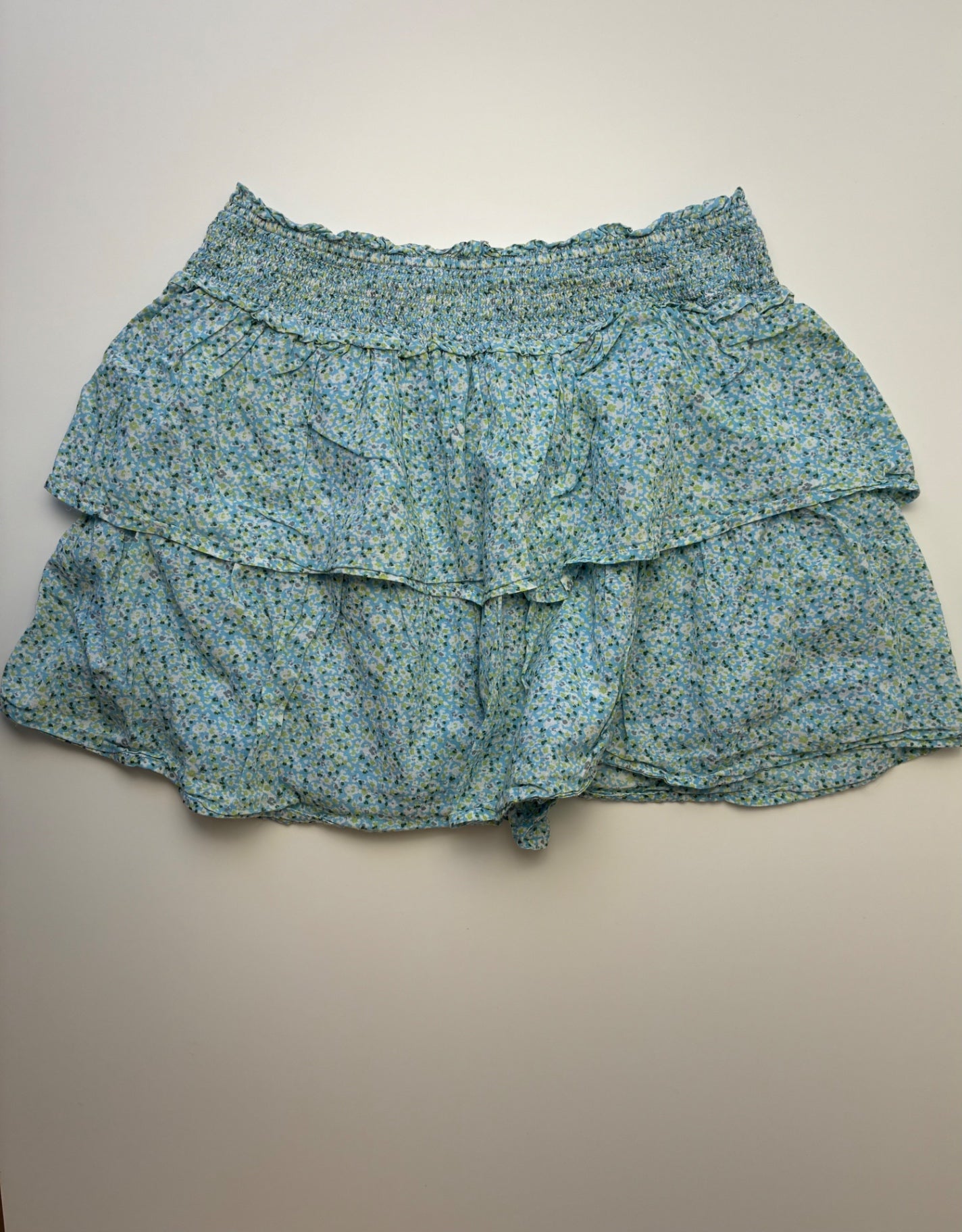 Vineyard Vines Skirt - Blue Floral Tiered | size 10/12