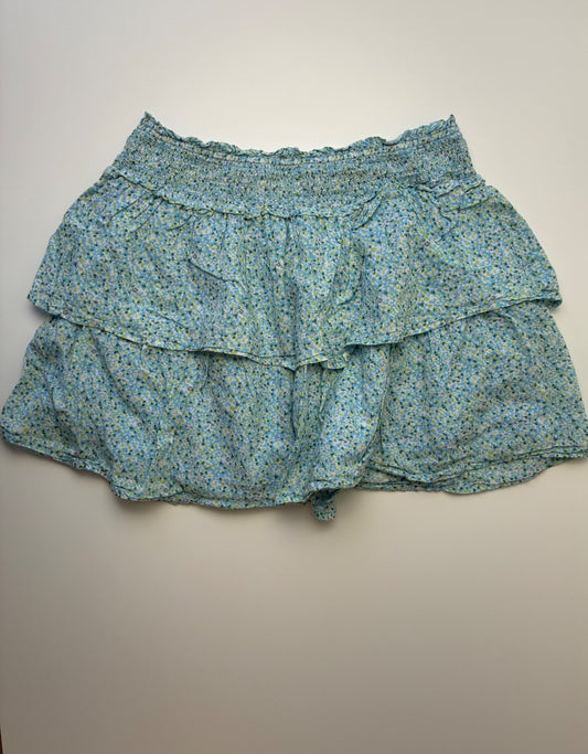 Vineyard Vines Skirt - Blue Floral Tiered | size 10/12