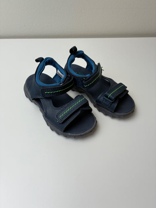 Simple Joys made by Carter's Shoes - Navy Blue Velcro Sandals | size Shoe 8