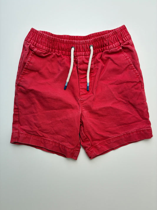 Gap Kids Shorts - Red Pull-On Chino | size 6/7