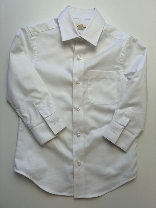 Appaman Shirt - White Button Down Dress Shirt | size 5T
