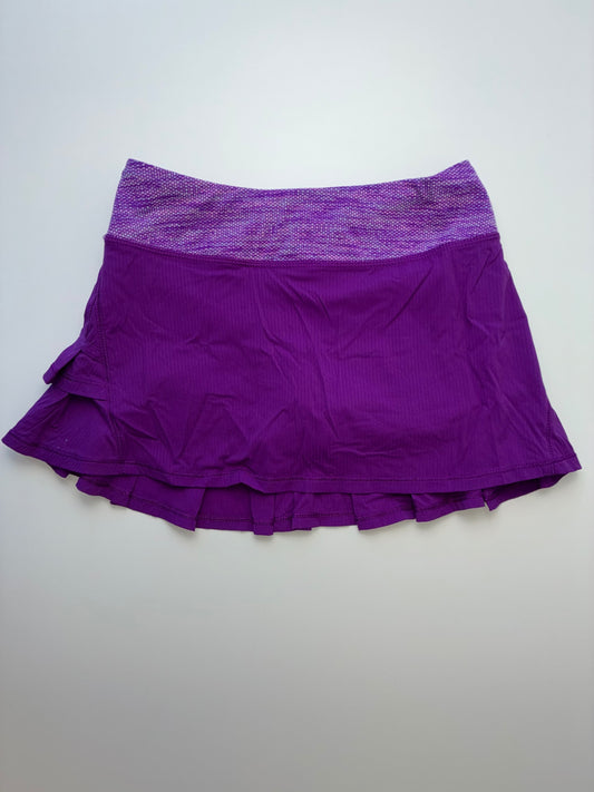 Ivivva Skirt - Purple Ruffle Skort | size 10
