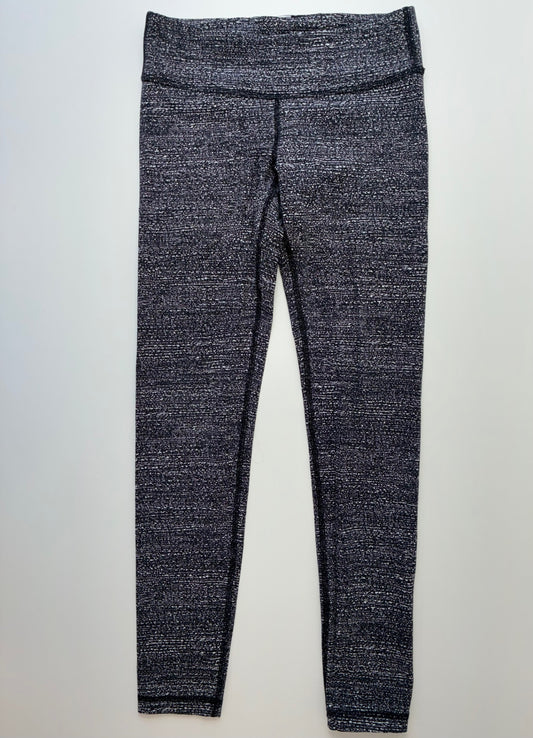 Ivivva Leggings - Black Marled | size 8