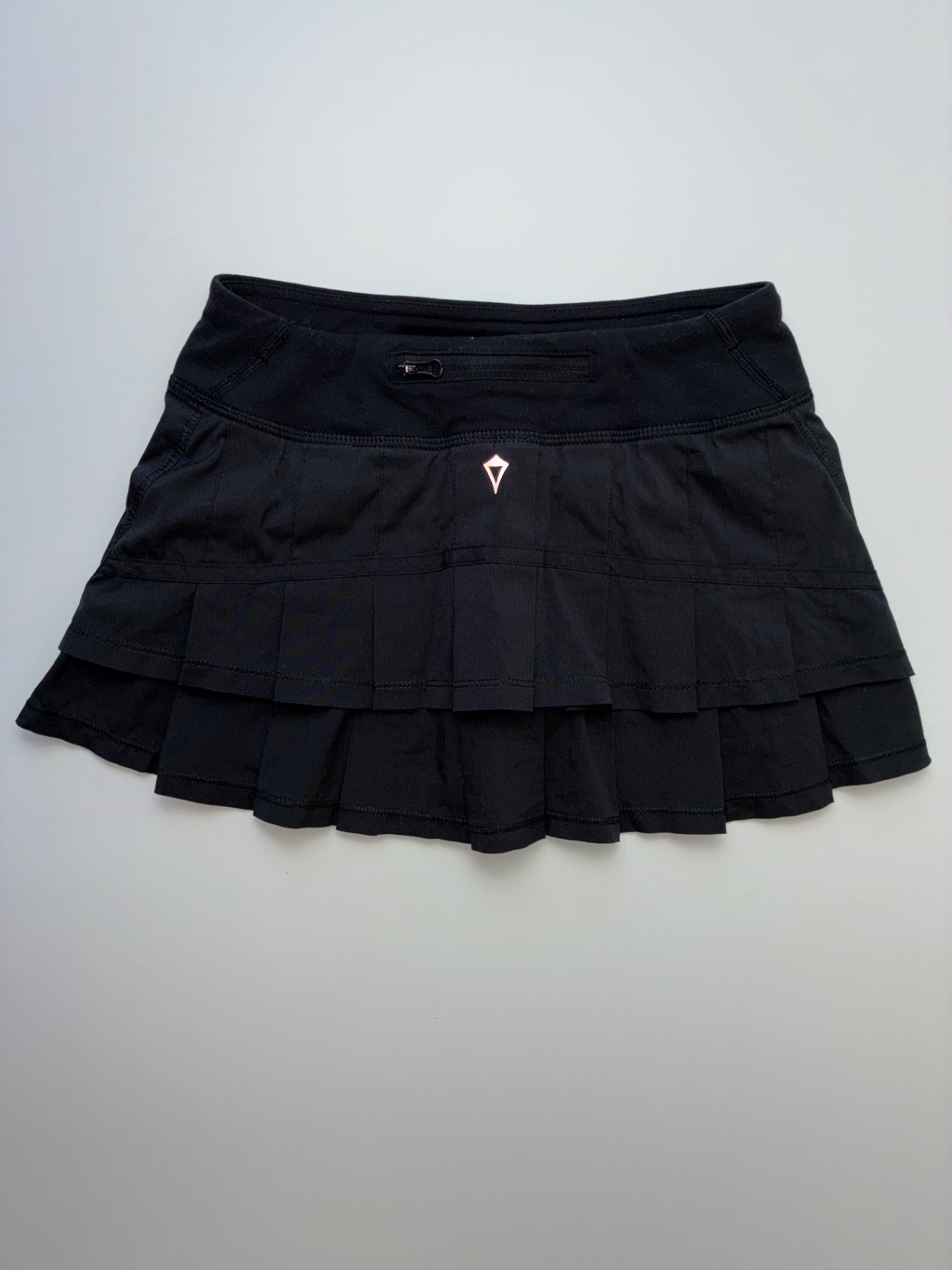 Ivivva Skirt - Black Ruffle Skort | size 8