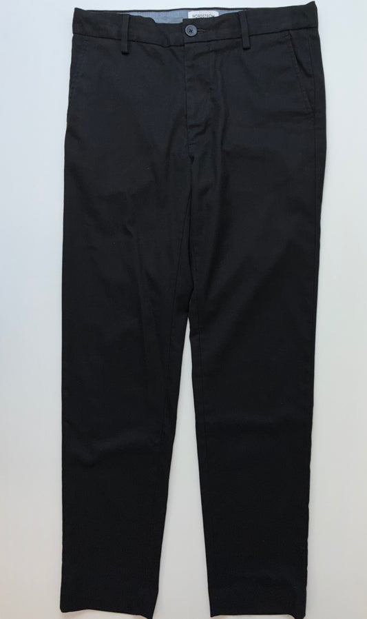 Nordstrom Pants - Black Solid Trousers | size 14