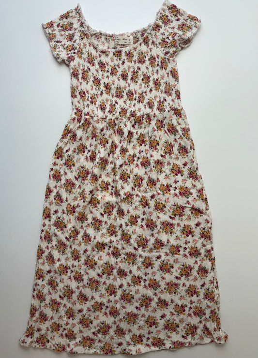 Zara Dress - Multicolor Shirred Floral | size 5T