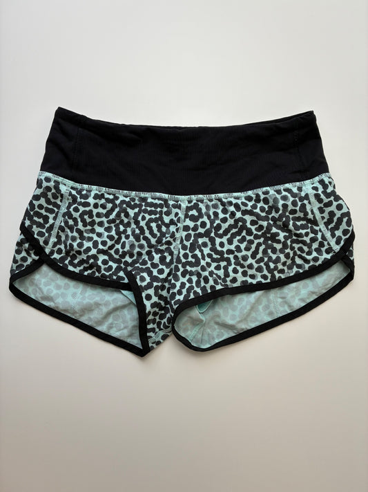Lululemon Shorts - Blue Polka Dot (Adult Size 2) | size 12/14