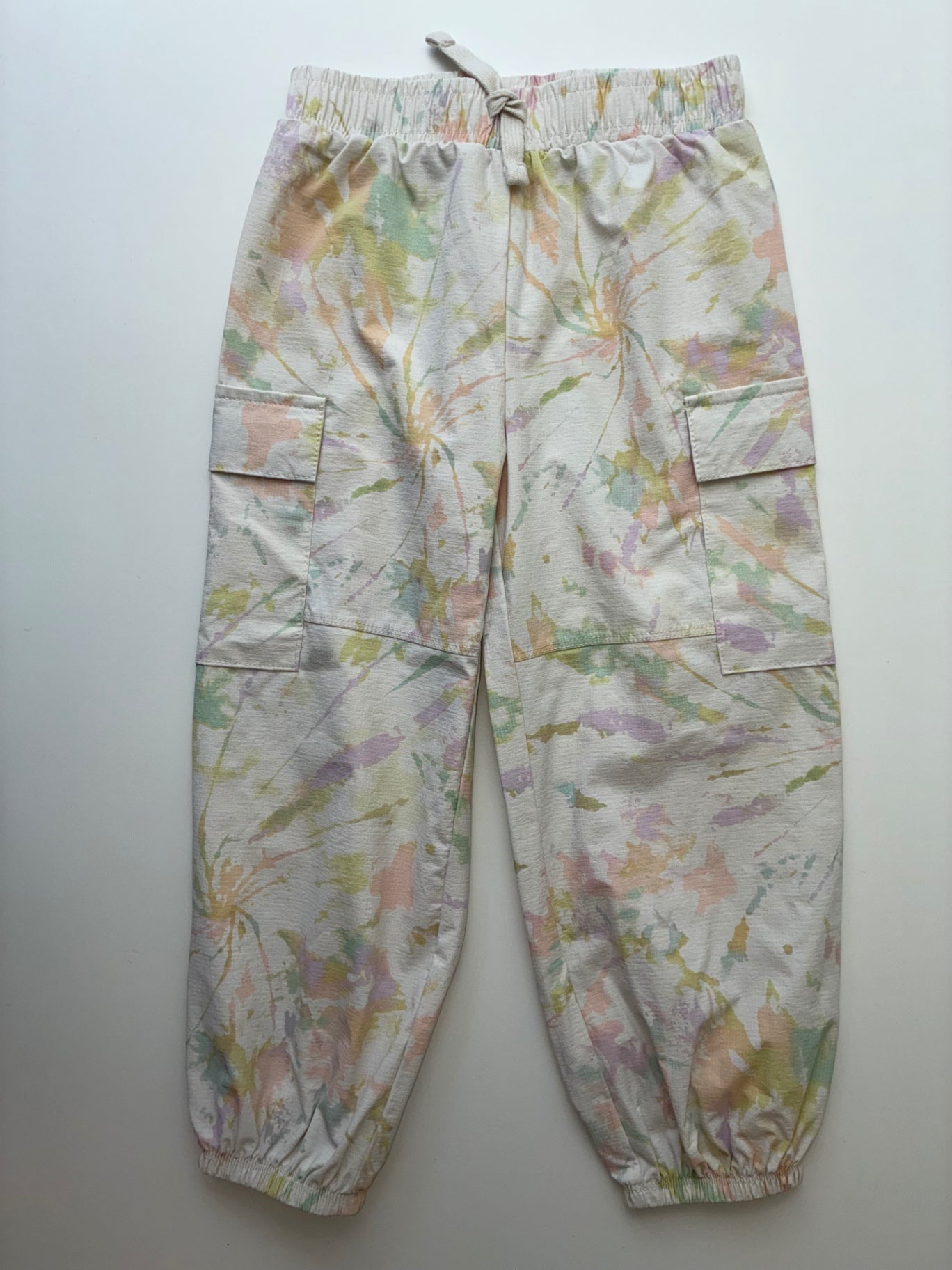 Grayson Mini Pants - Multicolor Tie Dye Cargo | size 4T